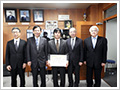 臨床腫瘍学講座の寺本晃治特任講師が（独）日本学術振興会から平成２８年度科研費審査委員表彰を受けました。