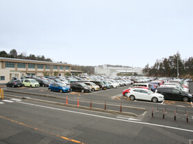 写真:滋賀医科大学西門駐車場