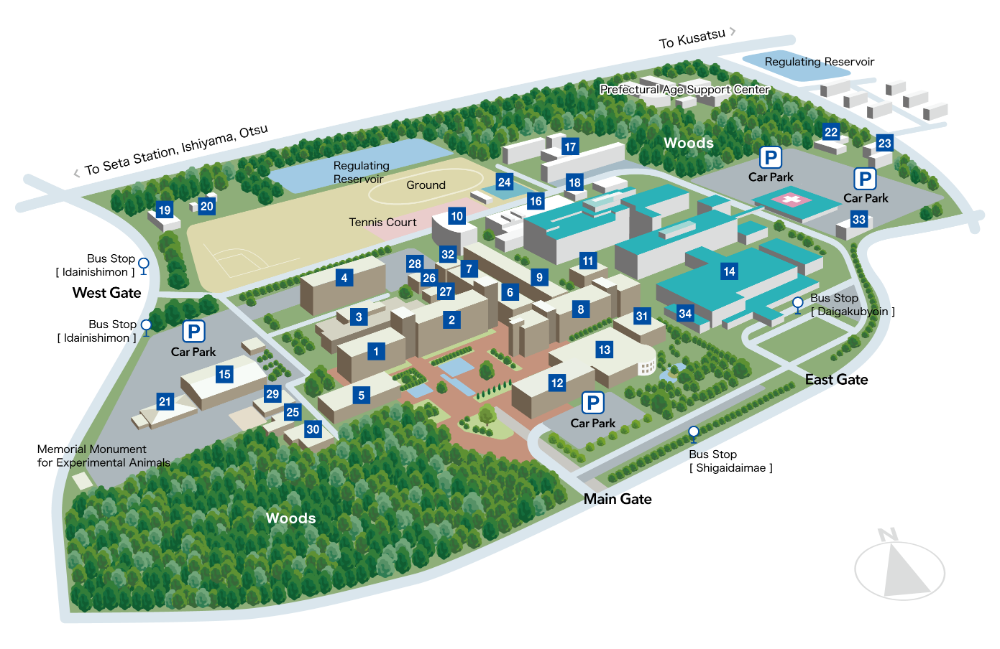 Sou Campus Map