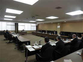 会議の模様