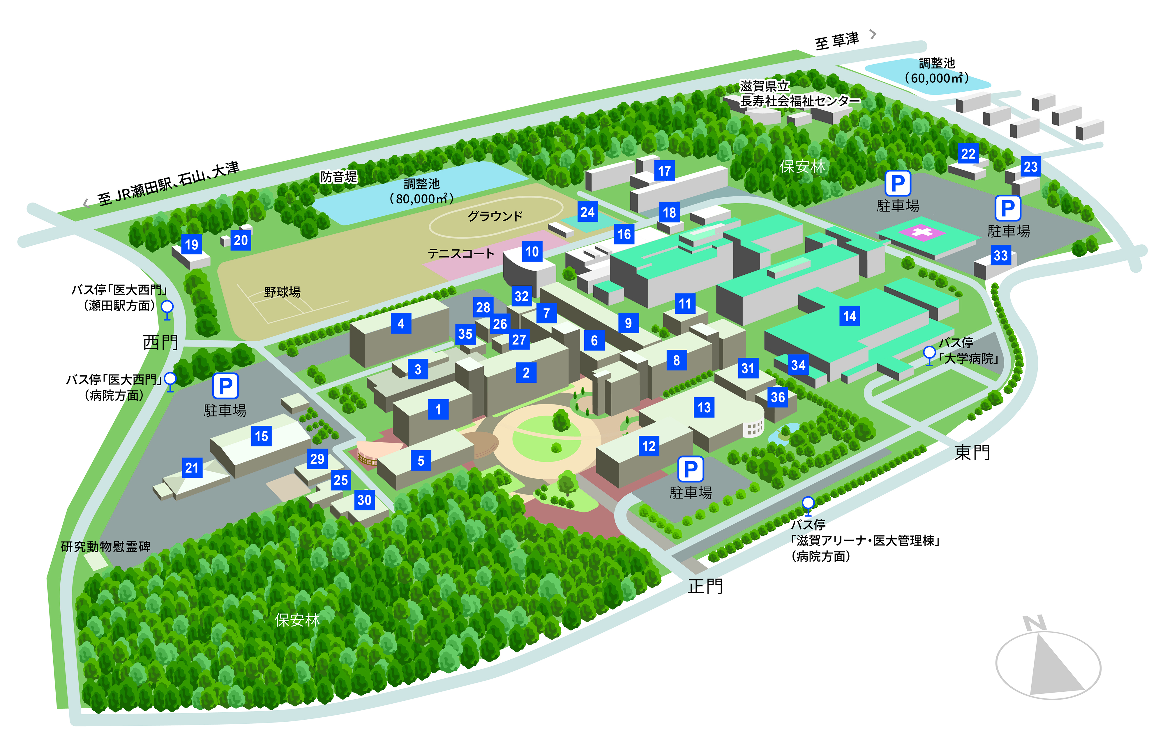 キャンパスマップ