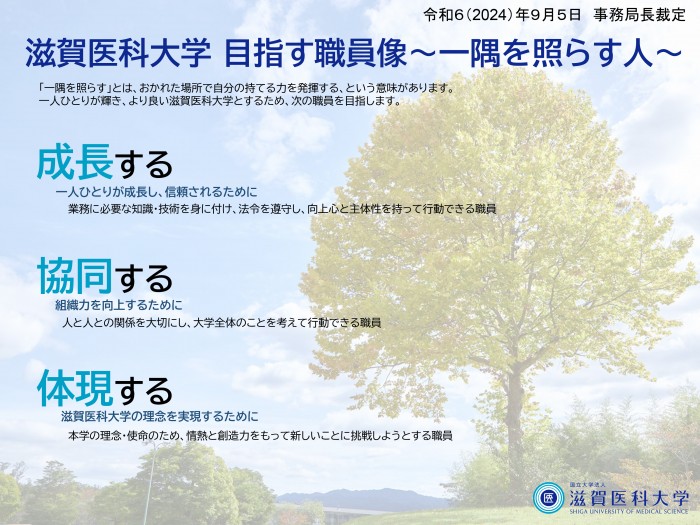 2024めざす職員像