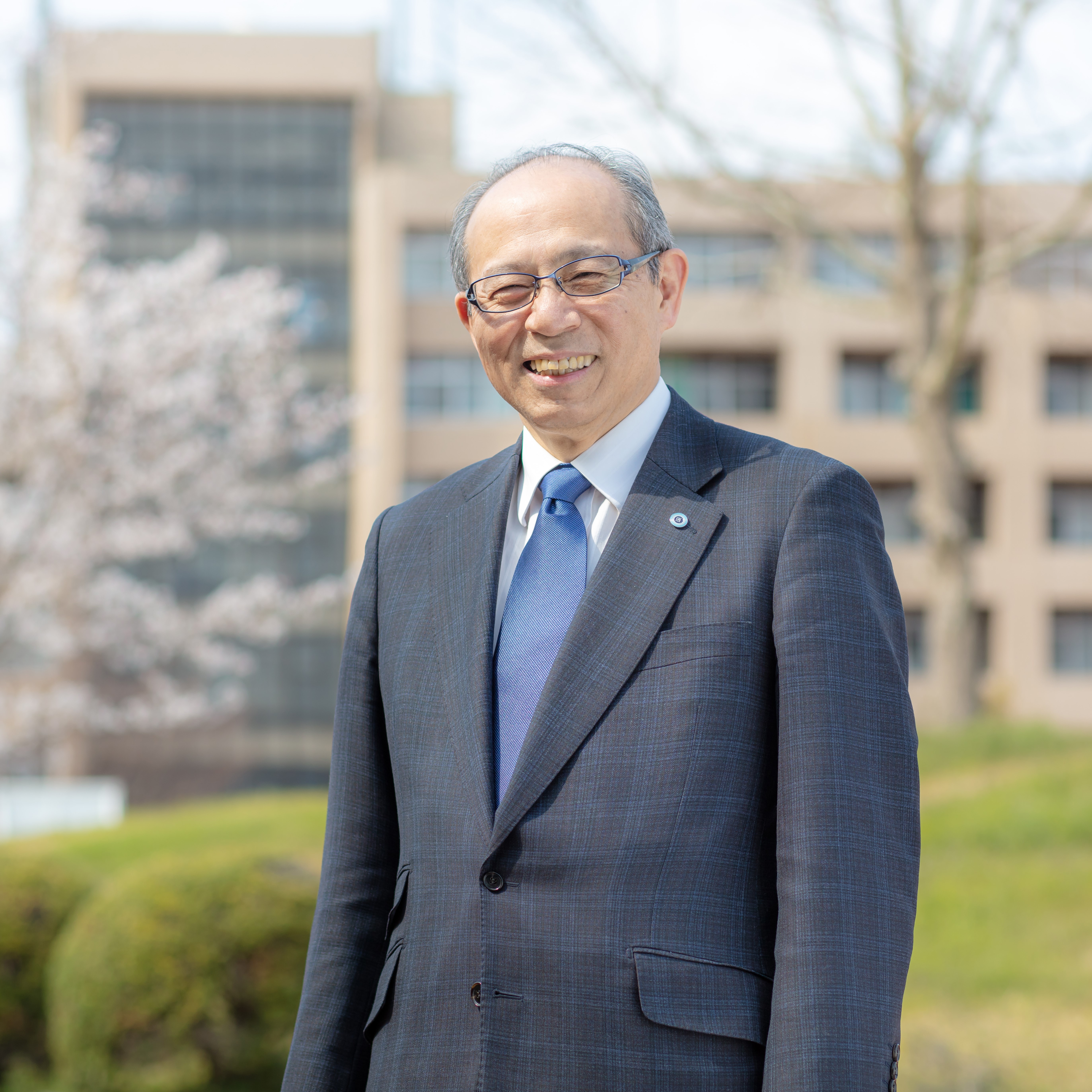 Picture: President Shinji Uemoto