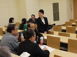 写真：株式会社インソース 安発早代子講師による講演