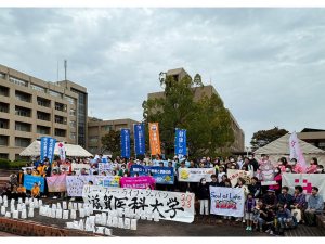 開会式後の集合写真