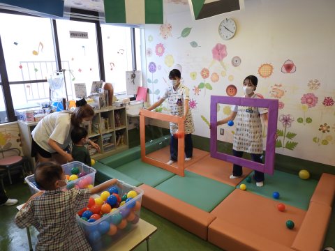 玉くっつきゲーム