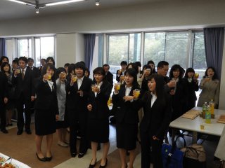 入学祝賀会の様子 写真:入学祝賀会の様子