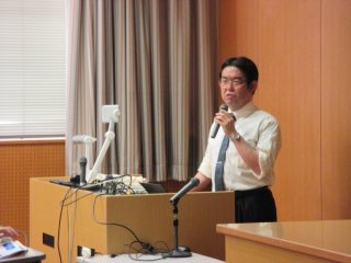 加藤先生の講演 写真:加藤先生の講演