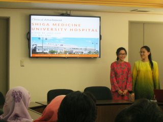 UKM Students at the presentation session