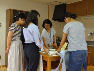 見学実習の様子 写真:見学実習の様子