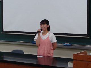 先輩からの一言 写真:先輩からの一言