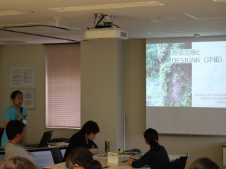 河田講師の講義 写真:河田講師の講義