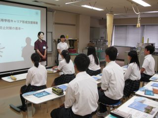 写真：中西先生の授業