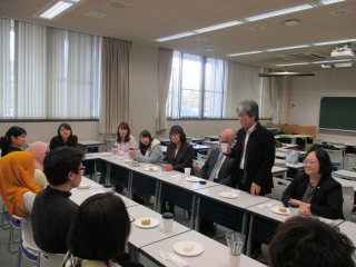 写真：送別会