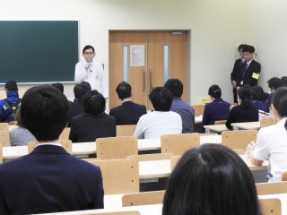 写真：訓練講評