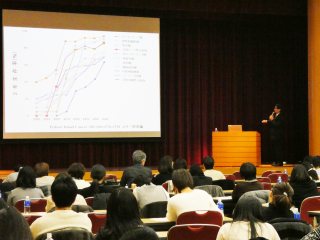 写真：多賀先生の講演