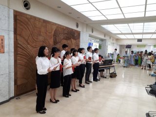 全体合唱 写真:全体合唱