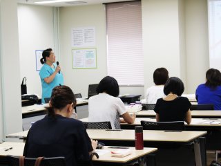 写真：森講師の講義