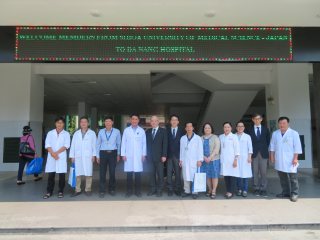 Photo：At the Da Nang Hospital