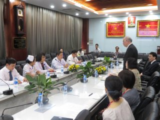 Photo：Meeting at the Cho Ray Hospital