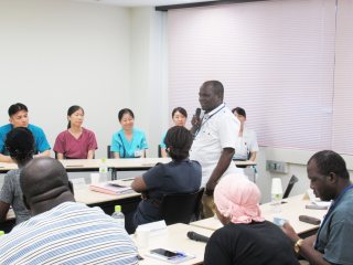 写真：質疑応答の様子