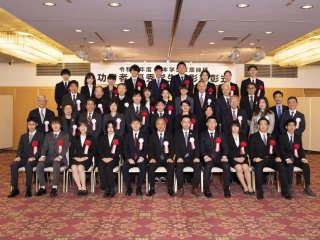 表彰式の様子 写真:表彰式の様子
