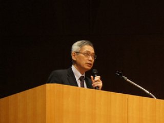 滋賀県立小児保健医療センター 楠医師「当院小児科におけるアレルギー拠点病院の取り組み」 写真:滋賀県立小児保健医療センター 楠医師「当院小児科におけるアレルギー拠点病院の取り組み」