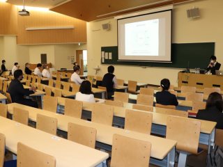 写真：第１会場の発表の様子