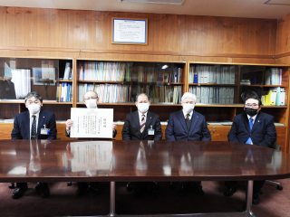 贈呈式の様子2 贈呈式の様子2