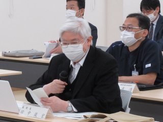 写真:田中病院長 写真:田中病院長