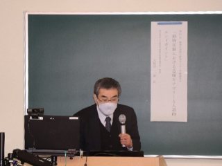 大和田講師による講演の様子 大和田講師による講演の様子