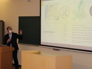 Mazen先生による講演 Mazen先生による講演