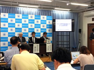 記者説明会の様子2 記者説明会の様子2