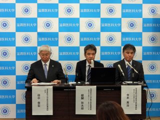 記者説明会の様子1 記者説明会の様子1