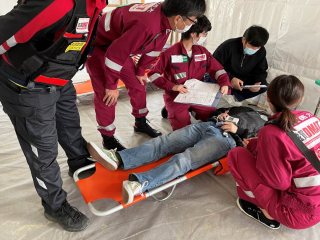 訓練の様子1 訓練の様子1