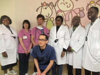 見学終了後の記念撮影 見学終了後の記念撮影
