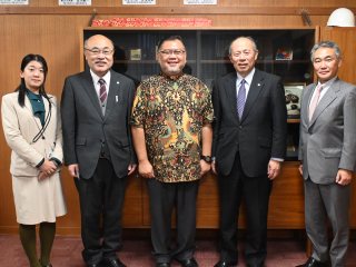 学長表敬訪問 学長表敬訪問