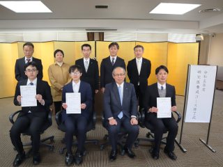 研究医養成コース修了式の様子 研究医養成コース修了式の様子