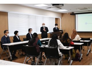 遠山理事による開講挨拶 遠山理事による開講挨拶