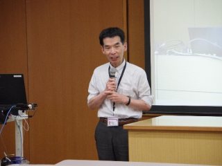 松浦副学長による挨拶 松浦副学長による挨拶