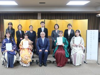 修了式の様子 修了式の様子