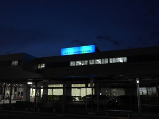 ライトアップの様子