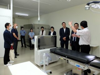 解剖センターCST室見学の様子