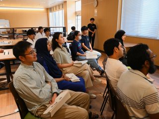レクチャーの様子