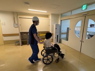 避難誘導訓練