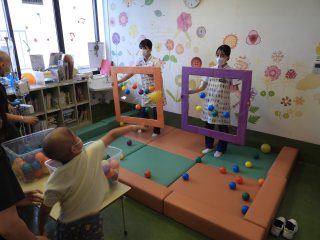 玉くっつきゲーム