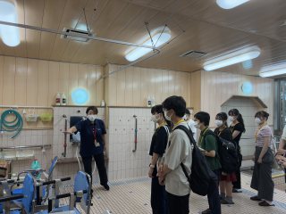 地域包括ケアセンターいぶきでの研修 地域包括ケアセンターいぶきでの研修
