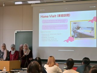 留学生による成果発表