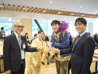 交流会「たてよこのななめ集い」－ 在学生との交流