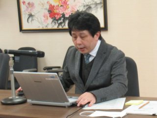 演題「アトピー性皮膚炎」：本院皮膚科　高橋講師　